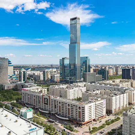 Апартаменты С Видом На Весь Город Nur-Sultan  Exterior photo