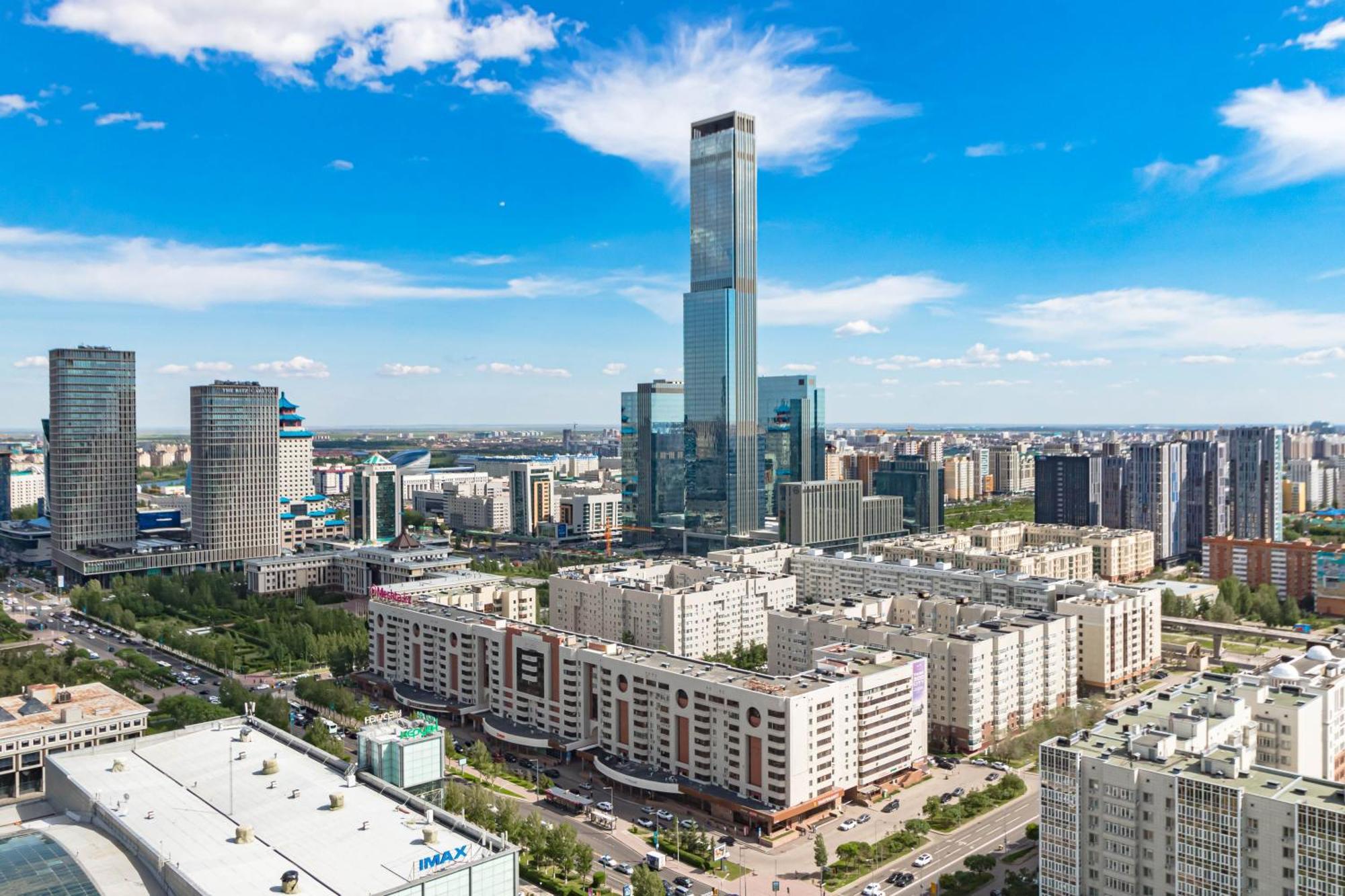 с видом на весь Apartment
